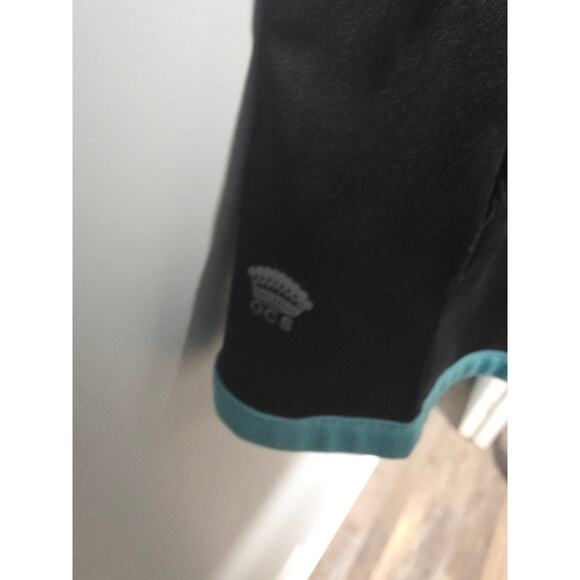 Oleg Cassini Black & Blue Sweatsuit Women's XL Athleisure Jogging Runner Warm - Picture 8 of 16